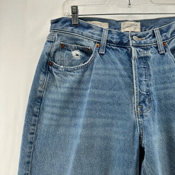 Universal Thread Women's Mid-Rise 90’s Baggy Jeans - Medium Wash - Picture 4 of 12
